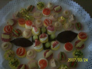 SANDRA Anuncios gratis para novios en Santiago |  COCTELER&Iacute;A -  PRODUCTOS DE COCTELER&Iacute;A SALADA Y DULCE, CANAP&Eacute;S, VOULAVENT, TAPADITOS, EMPANADAS, CEVICHE, BOCADOS DULCES