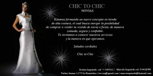 Evelyn Izquierdo Novios y novias en Providencia |  Chic to Chic, Novias, Arriendo y venta de vestidos de novia usados
