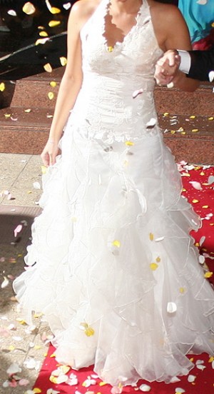 Ximena Novios y novias en Providencia |  Vestido de novia - Marisel Espínola e hijas, Está nuevo, y llevado al lavaseco