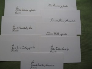 gloria  32620 10 Anuncios gratis para novios en Las Condes |  Caligrafia ABC, sobres, partes de matrimonio, invitaciones, Trabajos r&aacute;pidos