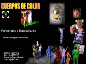 fabian Anuncios gratis para novios en Santiago |  Personajes y Espect&aacute;culos, con pintura corporal